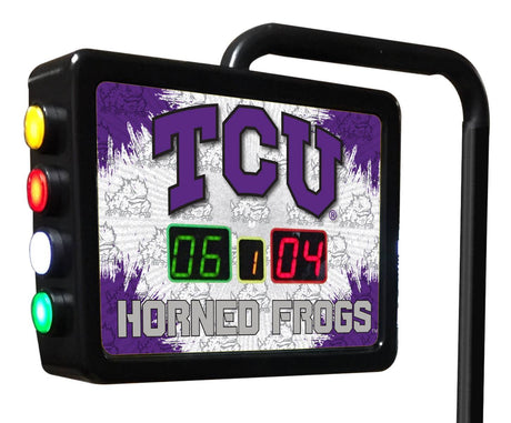 Texas Christian Horned Frogs Laser Engraved Shuffleboard Table