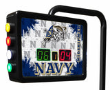 Navy Midshipmen Laser Engraved Shuffleboard Table