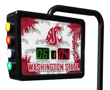 Washington State Cougars Laser Engraved Shuffleboard Table