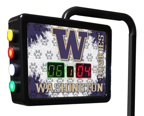 Washington Huskies Laser Engraved Shuffleboard Table