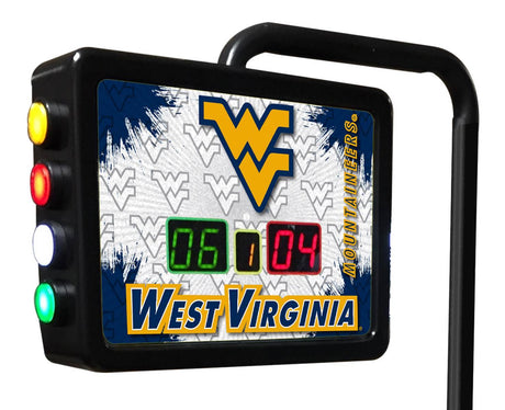 West Virginia Mountaineers Laser Engraved Shuffleboard Table