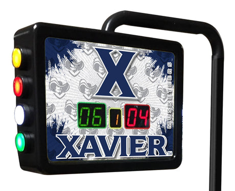 Xavier Musketeers Laser Engraved Shuffleboard Table