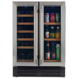 Smith and Hanks BEV116D Dual Zone Under Counter Wine and Beverage Cooler - RE100055