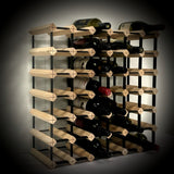 KingsBottle 42 Bottle Timber Wine Rack 6x6 Configuration WRT042