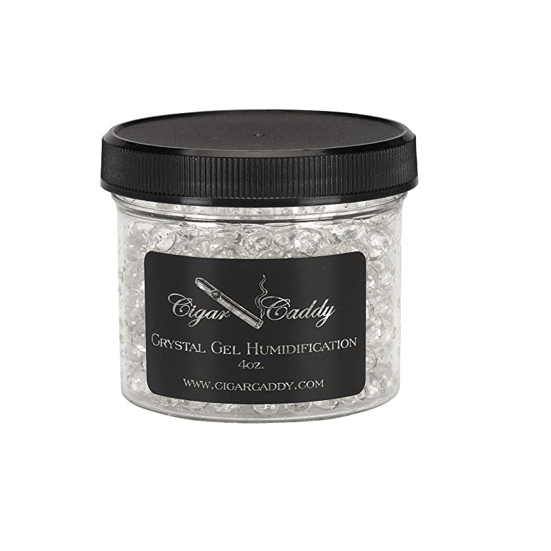 Cigar Caddy Crystal Gel Jars 4 oz. (1/3)