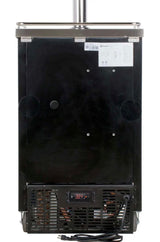 Kegco 24" Wide Homebrew Dual Tap Black Commercial Kegerator (HBK1XB-2)