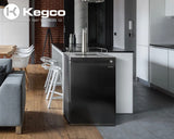 Kegco 24" Wide Homebrew Single Tap Black Digital Kegerator (HBK309B-1NK)