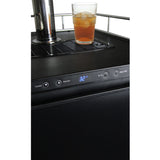 Kegco 24" Wide Kombucha Dual Tap Black Kegerator (KOM30B-2NK)