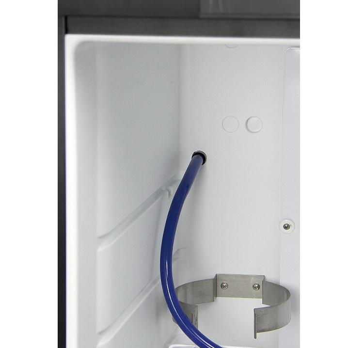Kegco Dual Faucet Tap Kegerator - Black Cabinet with Matte Black Door (K209B-2NK)