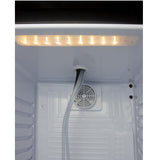 Kegco Two Faucet Commercial Grade Digital Kombucha Kegerator - Black Cabinet with Stainless Steel Door (KOM163S-2NK)