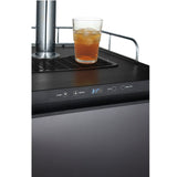 Kegco 24" Wide Kombucha Dual Tap Black Stainless Steel Kegerator (KOM30X-2NK)