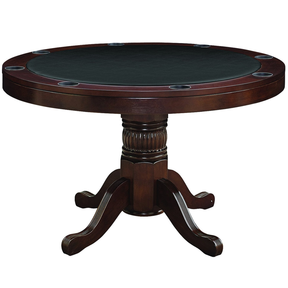 RAM Game Room 48" Texas Hold'em Game Table With Dining Top GTBL48