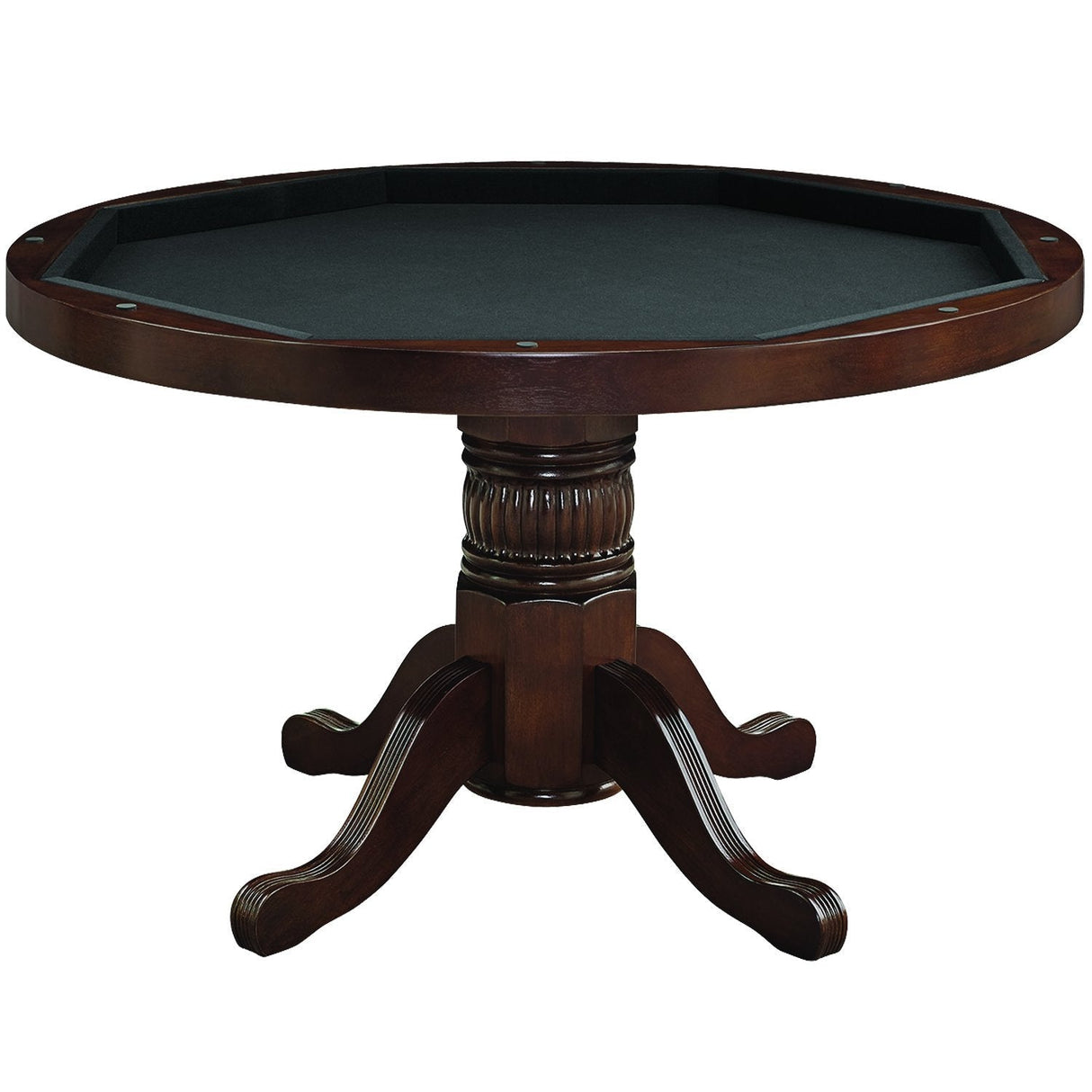 RAM Game Room 48" Texas Hold'em Game Table With Dining Top GTBL48