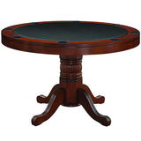 RAM Game Room 48" Texas Hold'em Game Table With Dining Top GTBL48