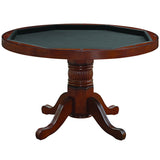 RAM Game Room 48" Texas Hold'em Game Table With Dining Top GTBL48