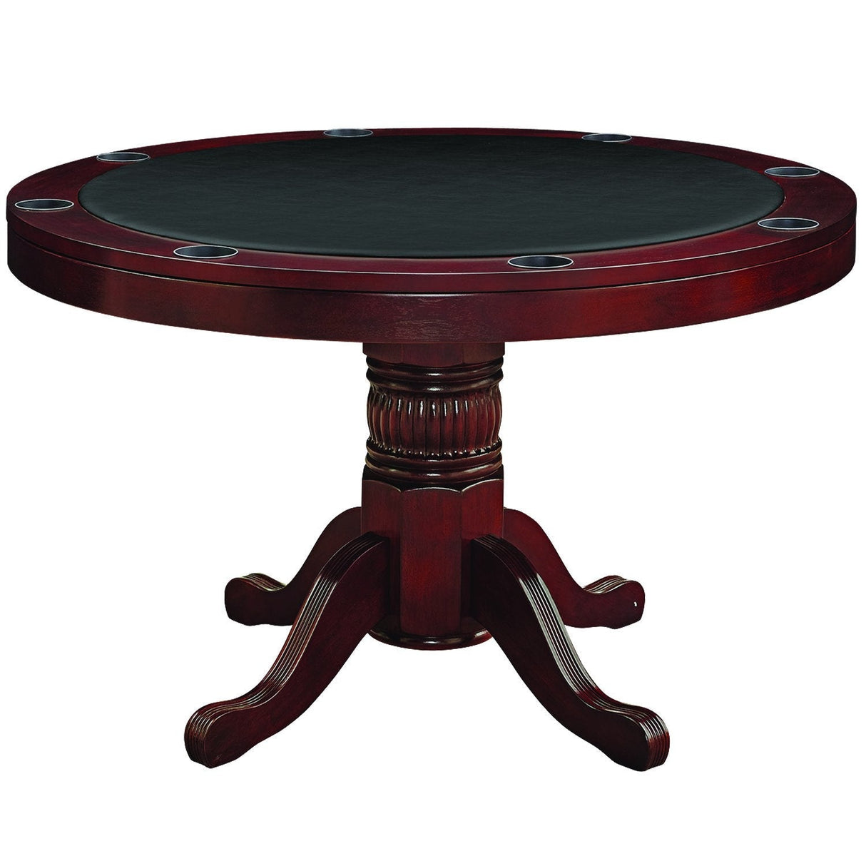 RAM Game Room 48" Texas Hold'em Game Table With Dining Top GTBL48