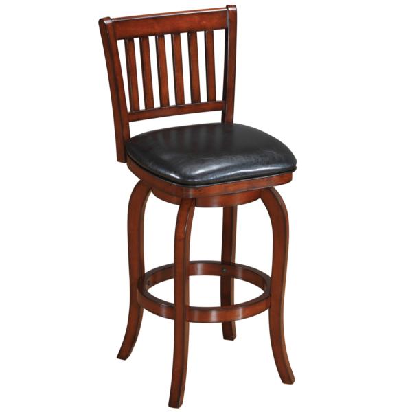 RAM Game Room Backed Bar Stools Square Seat BBSTL2
