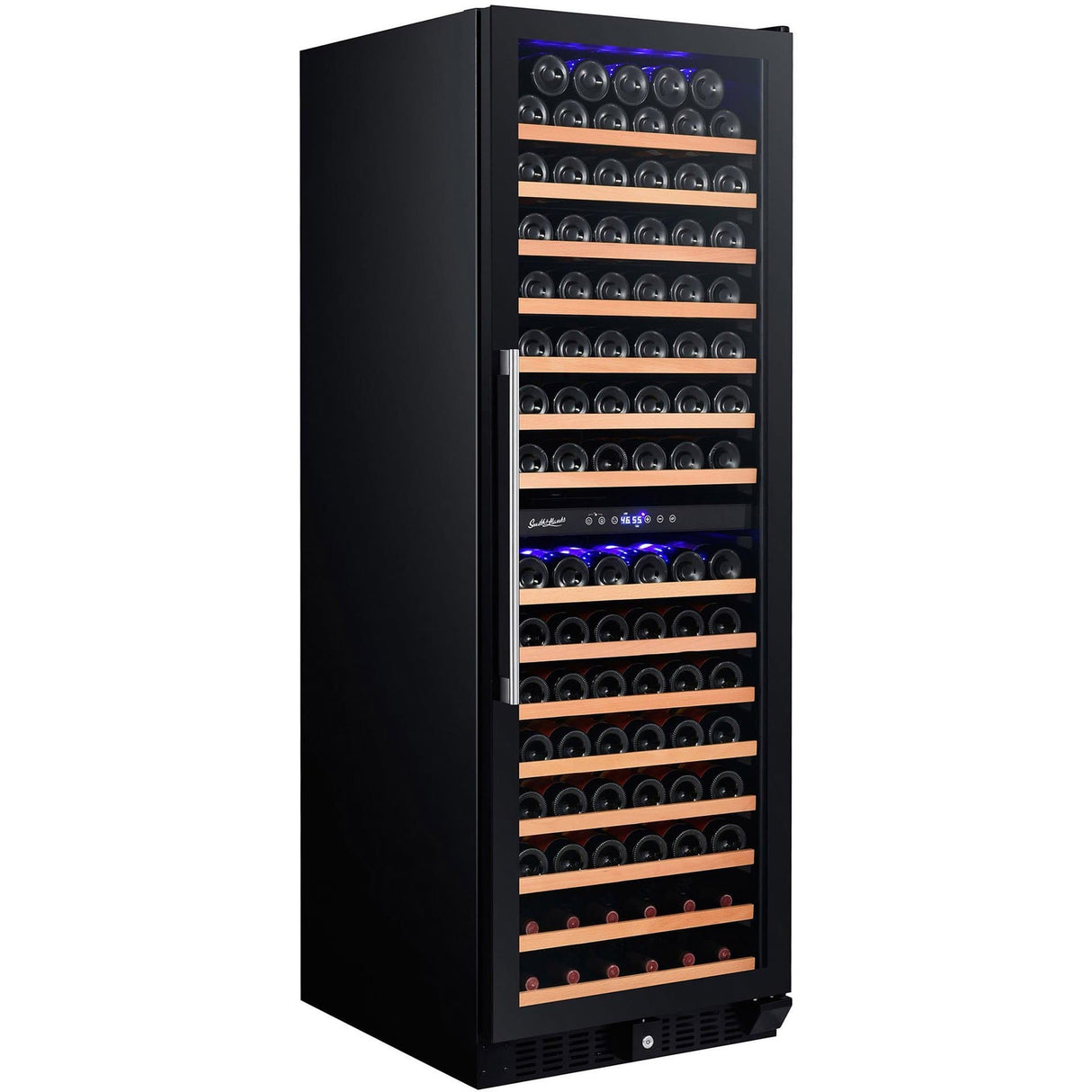 Smith and Hanks RW428DRG 166 Bottle Dual Zone Wine Cooler - RE100017