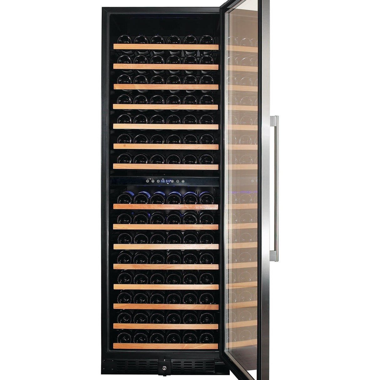 Smith and Hanks RW428DR 166 Bottle Dual Zone Wine Cooler - RE100004