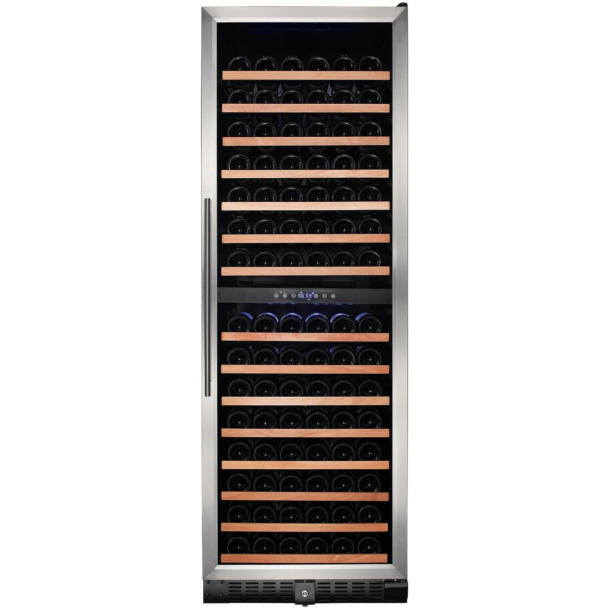 Smith and Hanks RW428DR 166 Bottle Dual Zone Wine Cooler - RE100004