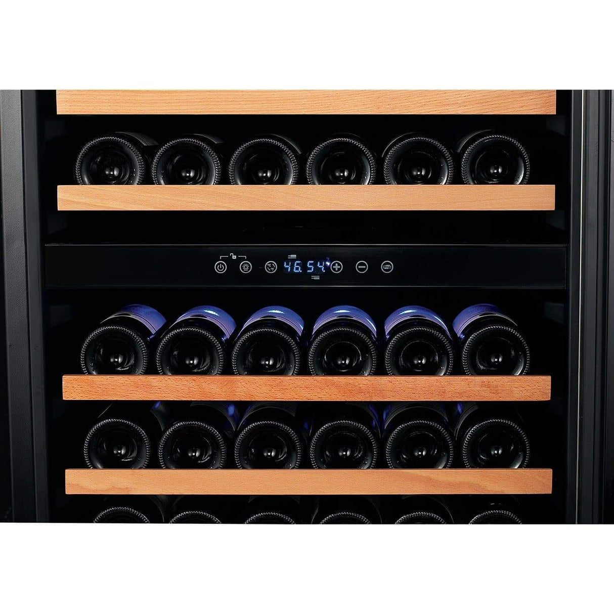 Smith and Hanks RW428DR 166 Bottle Dual Zone Wine Cooler - RE100004