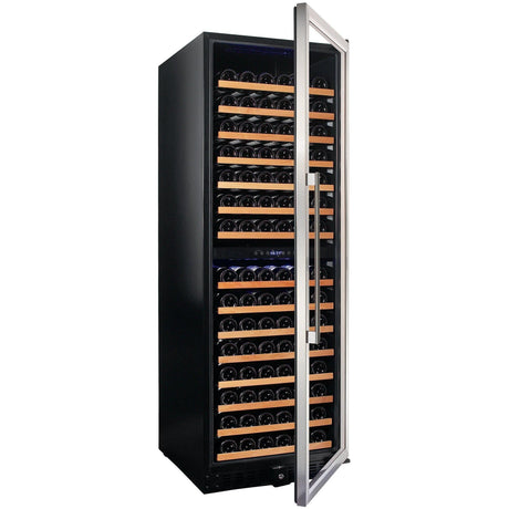 Smith and Hanks RW428DR 166 Bottle Dual Zone Wine Cooler - RE100004