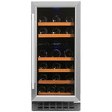 Smith and Hanks RW88DR 32 Bottle Dual Zone Wine Cooler - RE100006