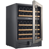 Smith and Hanks RW145DR 46 Bottle Dual Zone Wine Cooler - RE100002