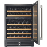 Smith and Hanks RW145DR 46 Bottle Dual Zone Wine Cooler - RE100002