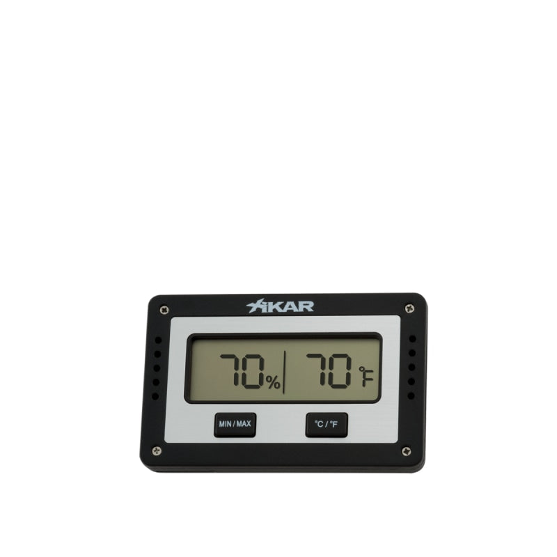 XIKAR® Rectangular Digital Hygrometer